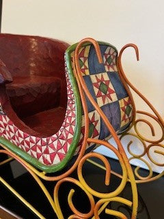 #2443 Jim Shore Santa's Sleigh RSV|121938