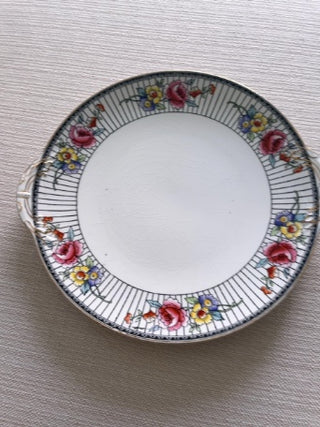 Newport" pattern ceramic plate produced by J & G Meakin Hanley England