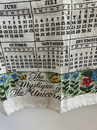 Unicorn Linen Calendar|63625