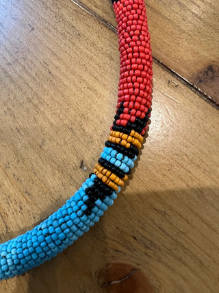 Handmade African beaded Necklace|123853