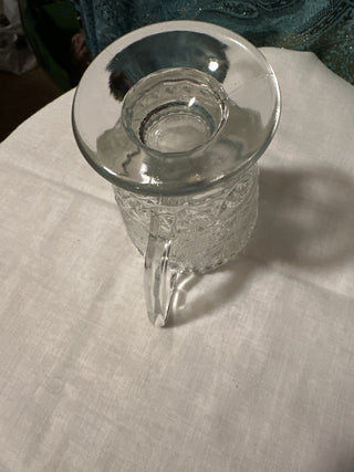 Mini glass pitcher. #SM  RCD