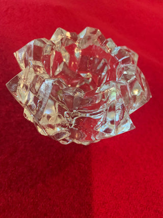 Crystal ice glacier candle votive|126336