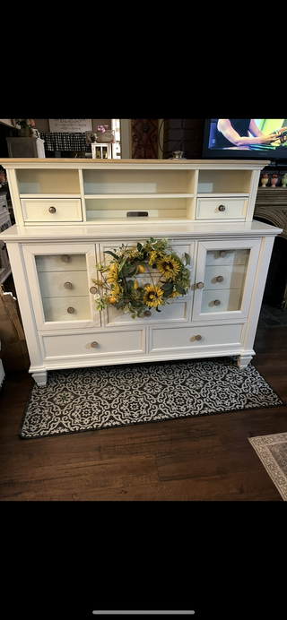 Coastal “Sandy Beach” Creamy White 11-Drawer Dresser RCD|113601