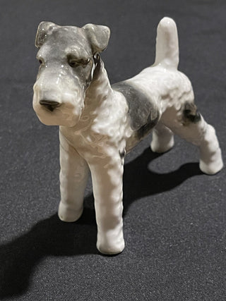 5"x4.5" Vtg Schaubach Kunst Terrier German Fig--SP RCD