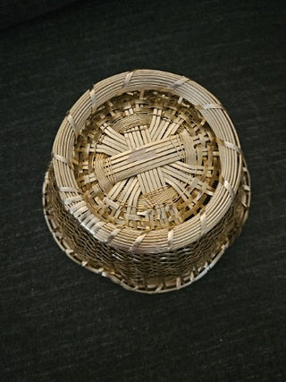 MTS-RM826-Scalloped Gold Basket