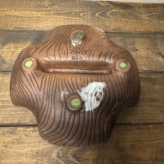 MCM USA Pottery Green Ashtray MTS|120716