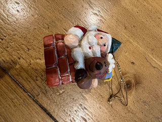 EW Santa Chimney Ornament MTS|140044