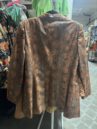 Vintage Harve Bernard Snakeskin blazer MTS|141707