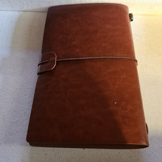 Brown leather junk journal to my Husband|87752