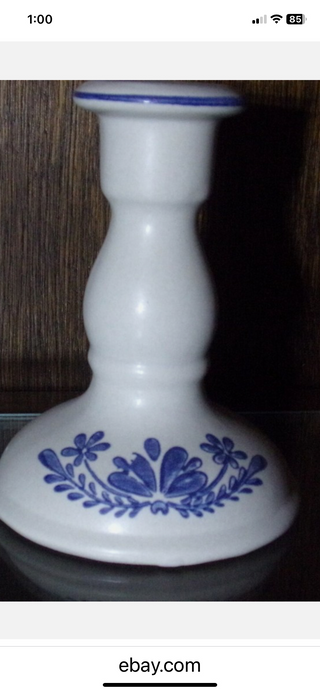 Pfaltzgraff Yorktowne stoneware candlestick