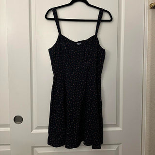 Old navy floral dress navy L rsv|70434
