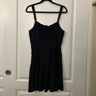 Old navy floral dress navy L rsv|70436