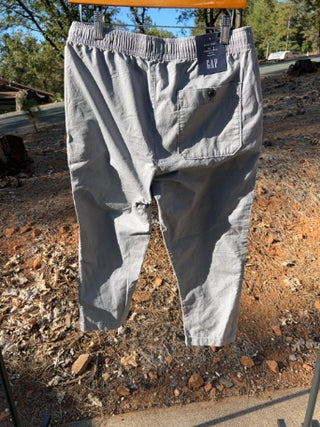 NWT GAP Easy Pant Drawstring Waist Slim Fit Cropped Size S