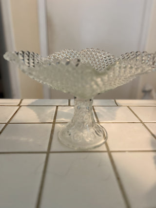 Mj94-VTG Diamond cut pedestal dish MTS|134047