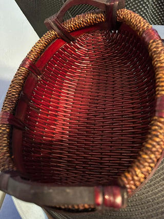 Basket Redwood Oval MTS|102170