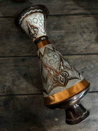 10H Vintage copper Turkish vase mt|93815