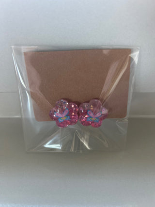 Kids butterfly clips earrings-RSV