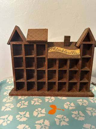Thimble Miniature Brown Display MTS|99569