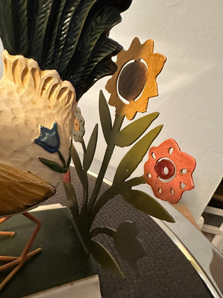 Chicken Rooster Bookend MTS