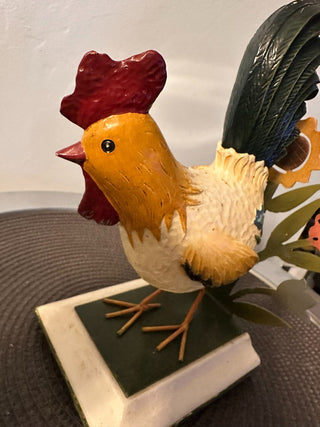 Chicken Rooster Bookend MTS