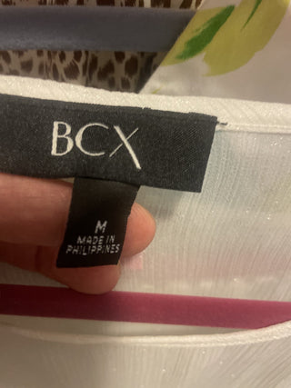BCX white blouse, size M