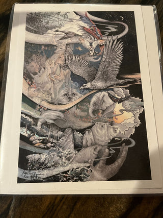 Kindred Spirits Unframed Art  #194/350 RSV
