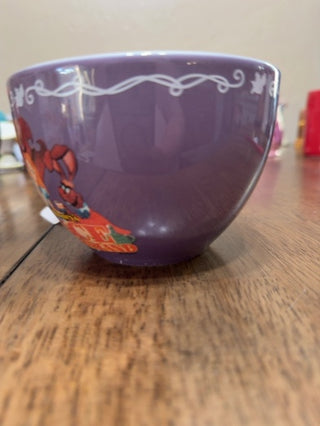 Disney Store LARGE purple Alice in Wonderland Tea Party Mug