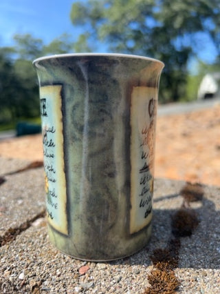 Kent Pottery "Celebrate The Little Things" Chickadee Mug