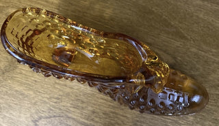 Vtg.  Fenton Art Glass Shoe-RSV|83413
