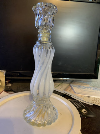 Avon Swirl Scalloped Bottle - MTS