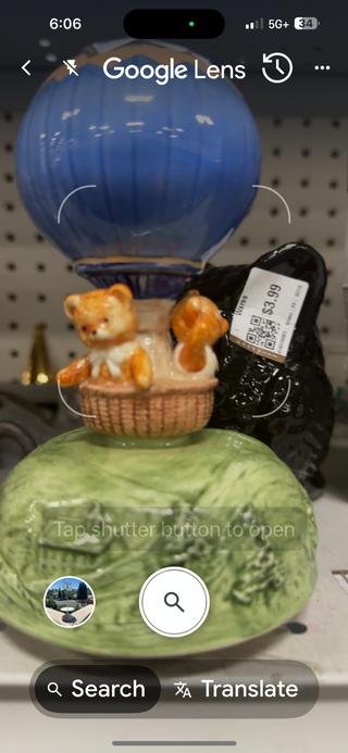Otagiri Teddy Bear Hot Air Balloon Musical firgurine, RCD