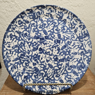 Vintage Connie Prairie Pottery - Blue + White Plate|48185