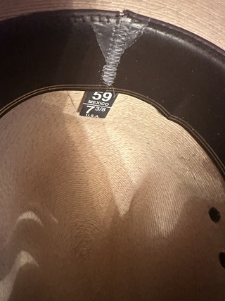 Vintage Sahuayo La Providencia Straw Western hat Made in Mexico Size 30 #47 VV MTS|127385