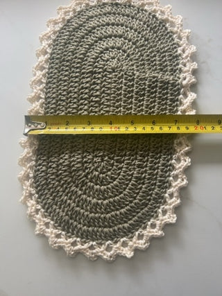 Hand crochet place mats