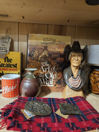 Oklahoma "The Sooner State" - Brass Belt Buckle (BRI) - MTS|84244