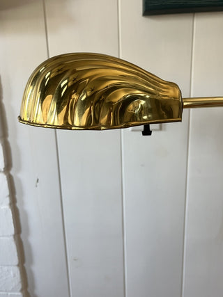 1970's VTG Clam Shell Floor Lamp F&M|98750
