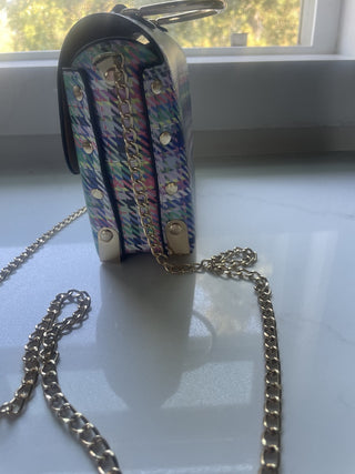 Small Leather Multy Color Bag -RSV|106423