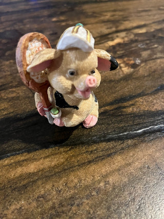 Piggy w/Tennis Racket RSV