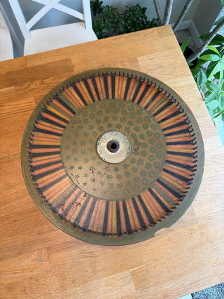 Antique game wheel