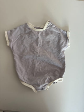 12M - Purple Terrycloth Onesie - Little Co. by Lauren Conrad RSV|77188