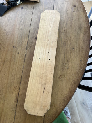 Vtg. Pie Sign homemade MTS|90653