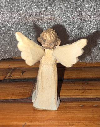 MTS Antique Ceramic Angel Playing Horn|129969