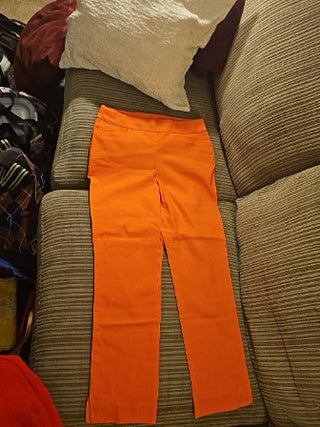 Chicos Orange Leggings