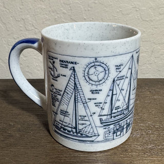 Vintage Nautical Blueprint Coffee Mug MTS|81675