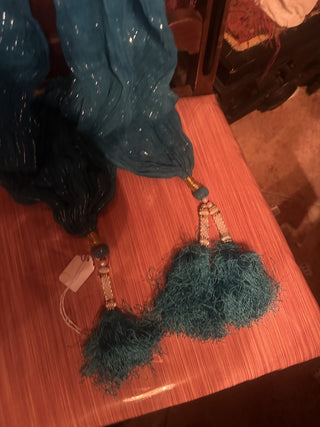 Turquoise scarf  # 63 VV MTS|100207