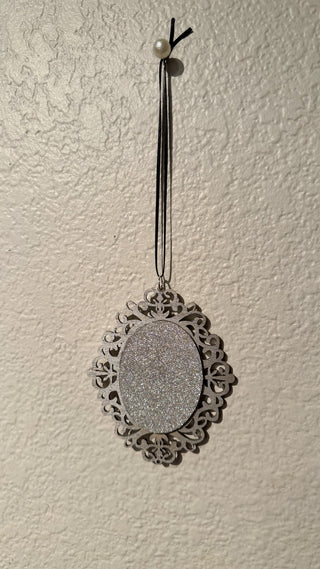 Teal Press for Champagne Christmas Tree Ornament NY RCD|130576