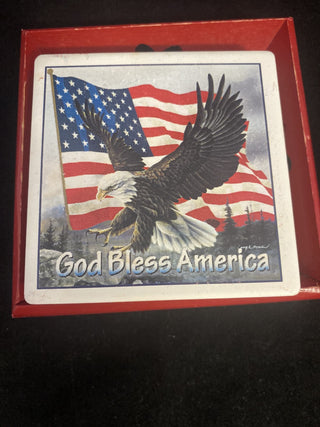 Stone coasters made in USA RCD|72629