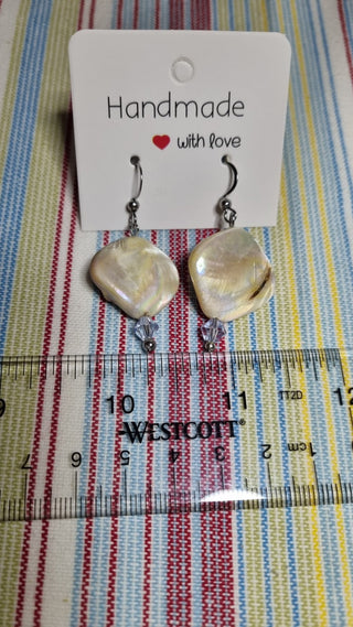 Handmade Earrings Baroque Pearl