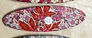 Liberty French Barrette - Oval – L-Aubrey Forest-red