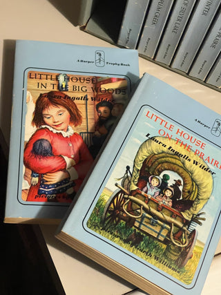 '71 Little House on Prairie Wilder 9 Book/Box--SP MTS